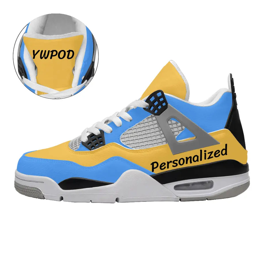 Custom AJ4 Shoes, Customized colors, Personalized name and logo, AJ4 Sneakers, AJ4-007-001