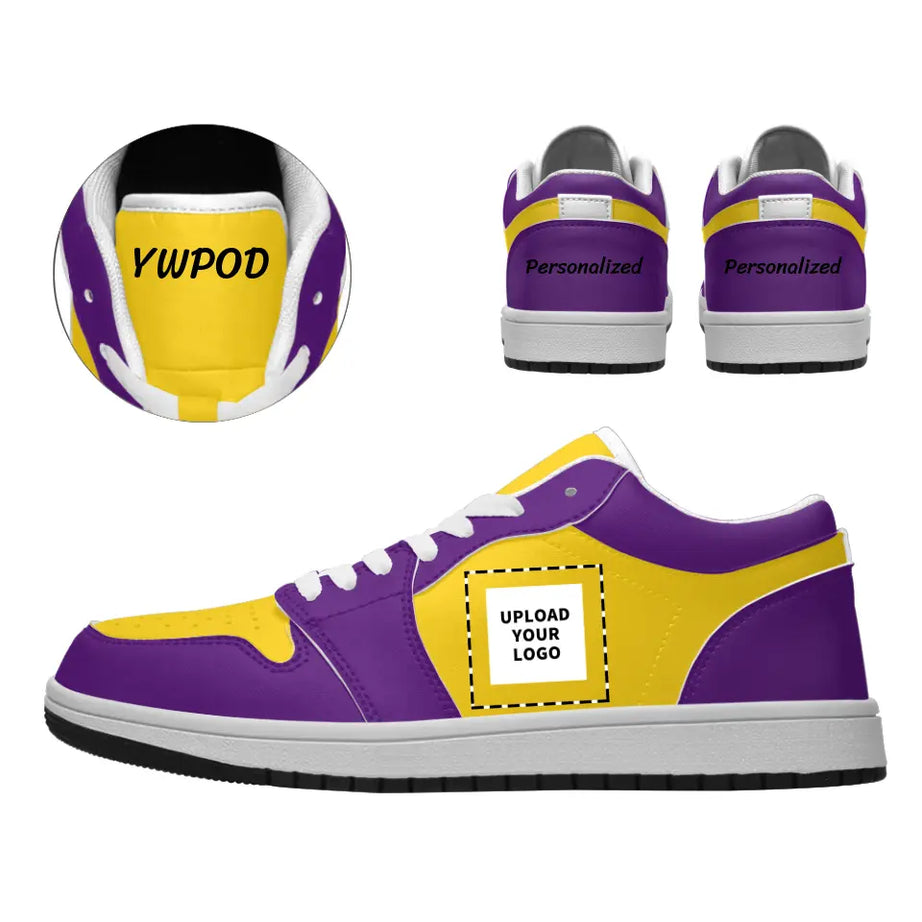 Popular Styles Personalized AJ1 Shoes, Personalized name and logo, AJ1 Sneakers, AJ1-C001-P001