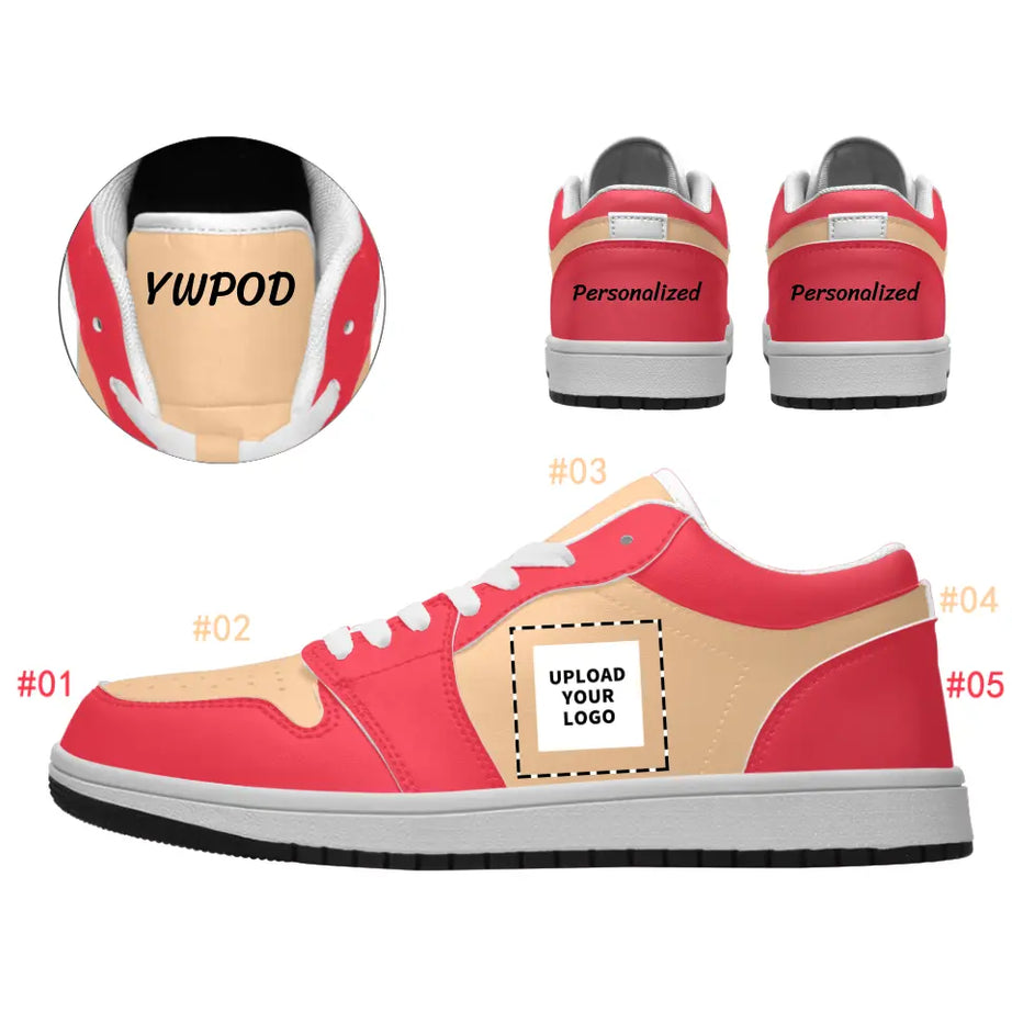 Custom AJ1 Shoes, Customized colors, Personalized name and logo, AJ1 Sneakers, AJ1-C013-002