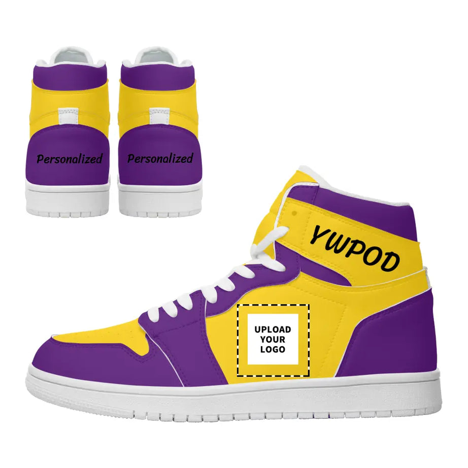 Custom AJ1 Shoes, High top, Customized colors, Personalized name and logo, AJ1 Sneakers, AJ1H-C001-001