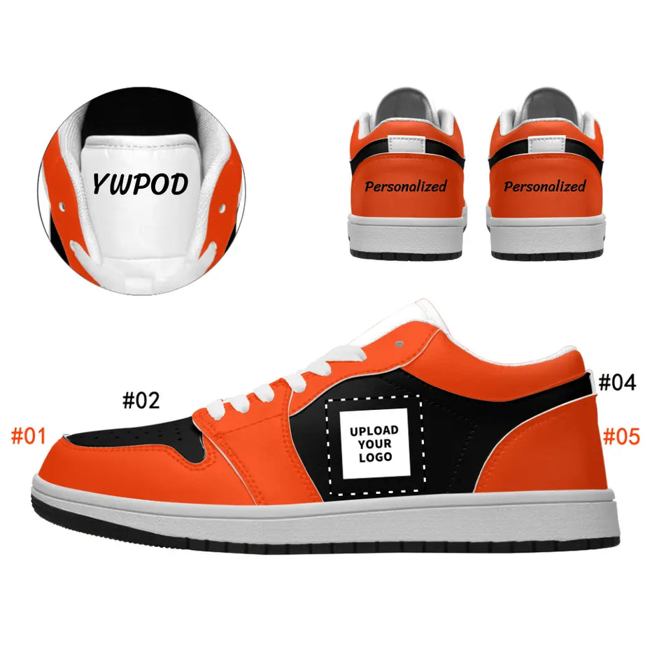 Popular Styles Personalized AJ1 Shoes, Personalized name and logo, AJ1 Sneakers, AJ1-C001-P003