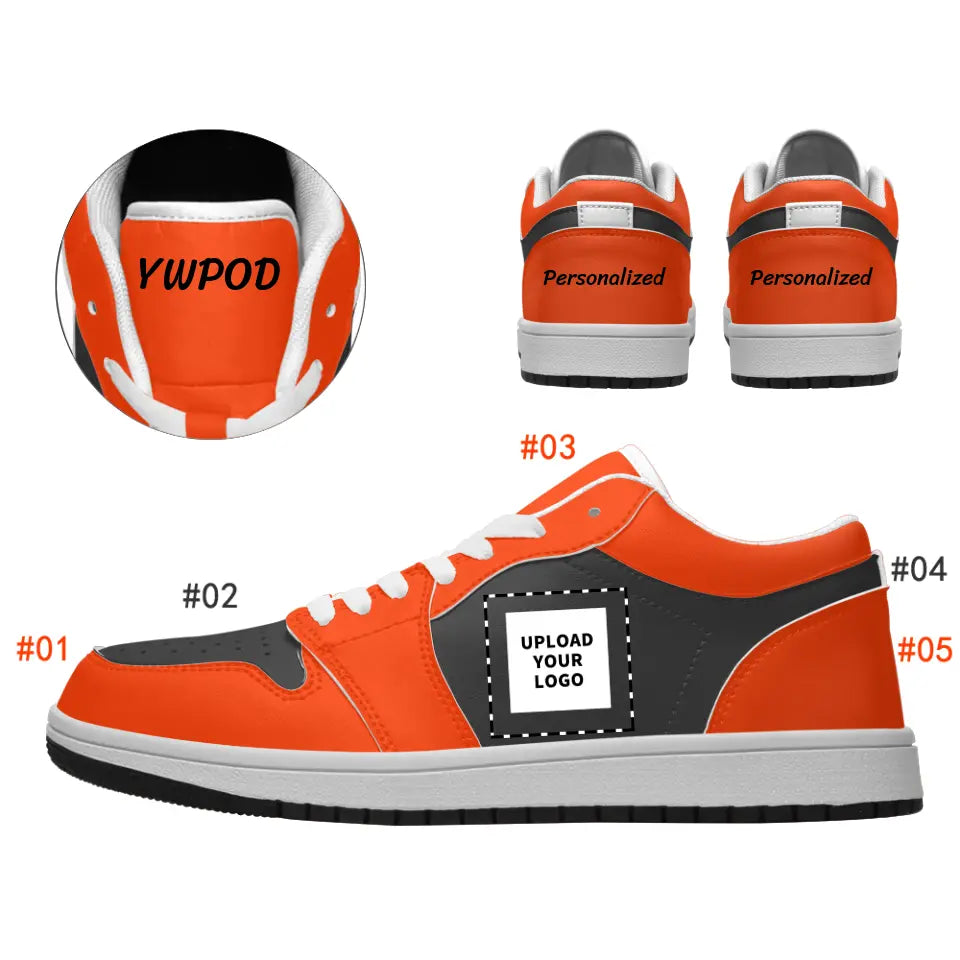 Popular Styles Personalized AJ1 Shoes, Personalized name and logo, AJ1 Sneakers, AJ1-C001-P002
