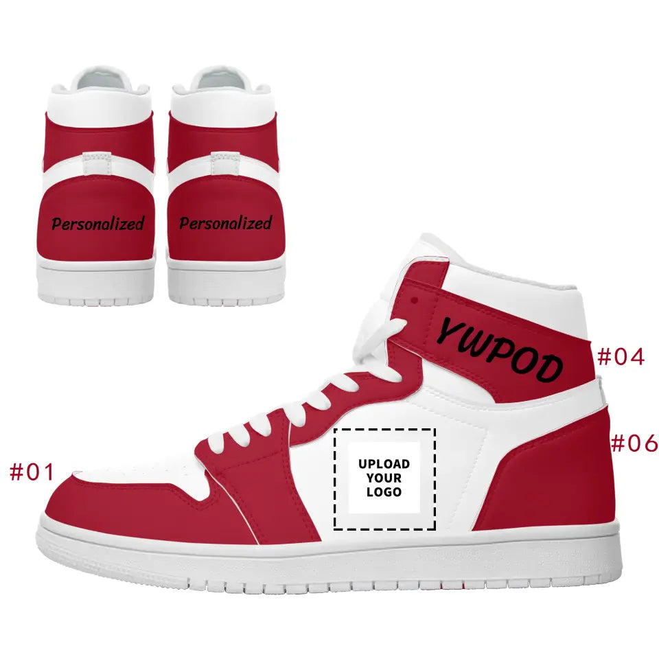 Popular Styles Personalized AJ1 Shoes, High top, Personalized name and logo, AJ1 Sneakers, AJ1H-C014-P002