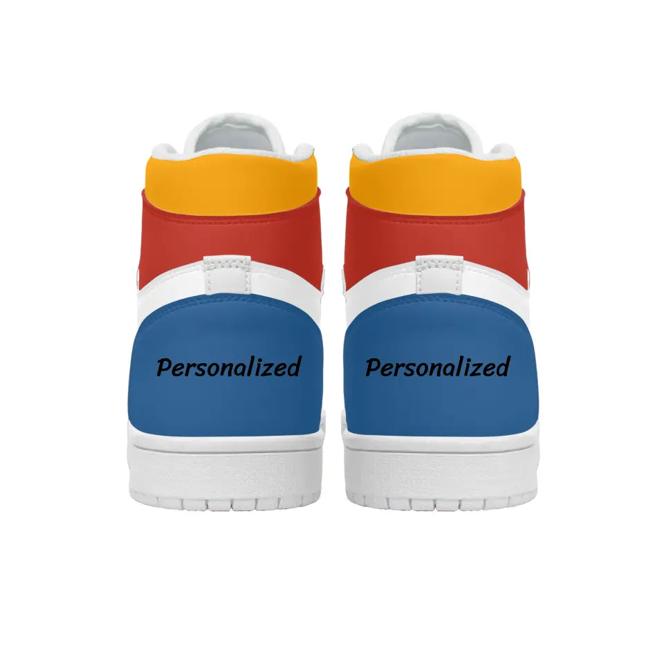 Popular Styles Personalized AJ1 Shoes, High top, Personalized name and logo, AJ1 Sneakers, AJ1H-C014-P003