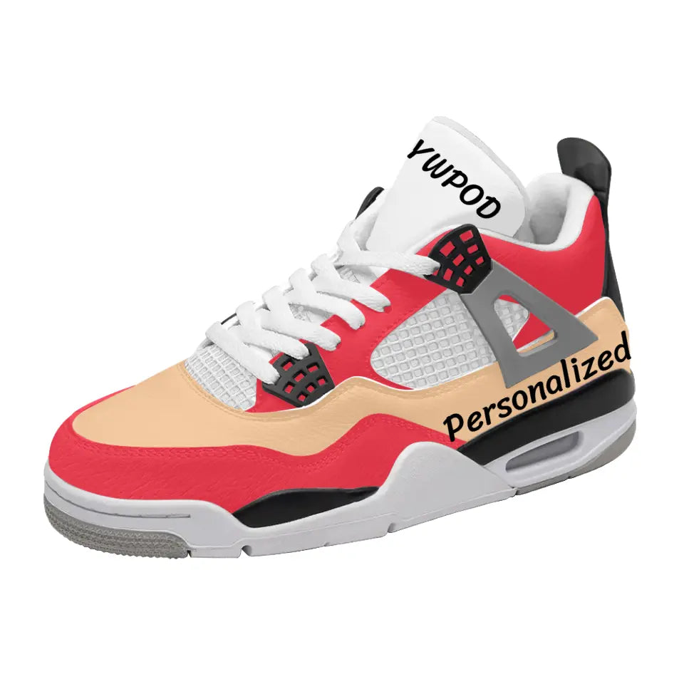 Custom AJ4 Shoes, Customized colors, Personalized name and logo, AJ4 Sneakers, AJ4-C013-001