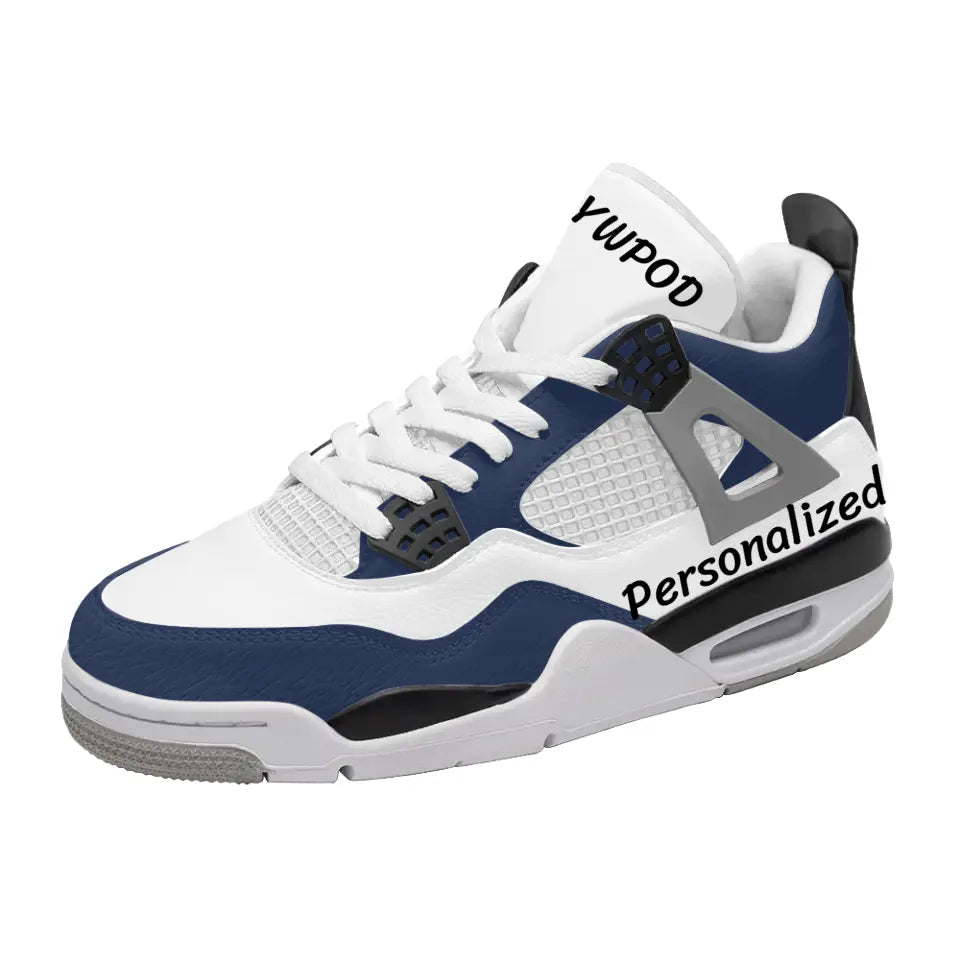 Custom AJ4 Shoes, Customized colors, Personalized name and logo, AJ4 Sneakers, AJ4-C010-001