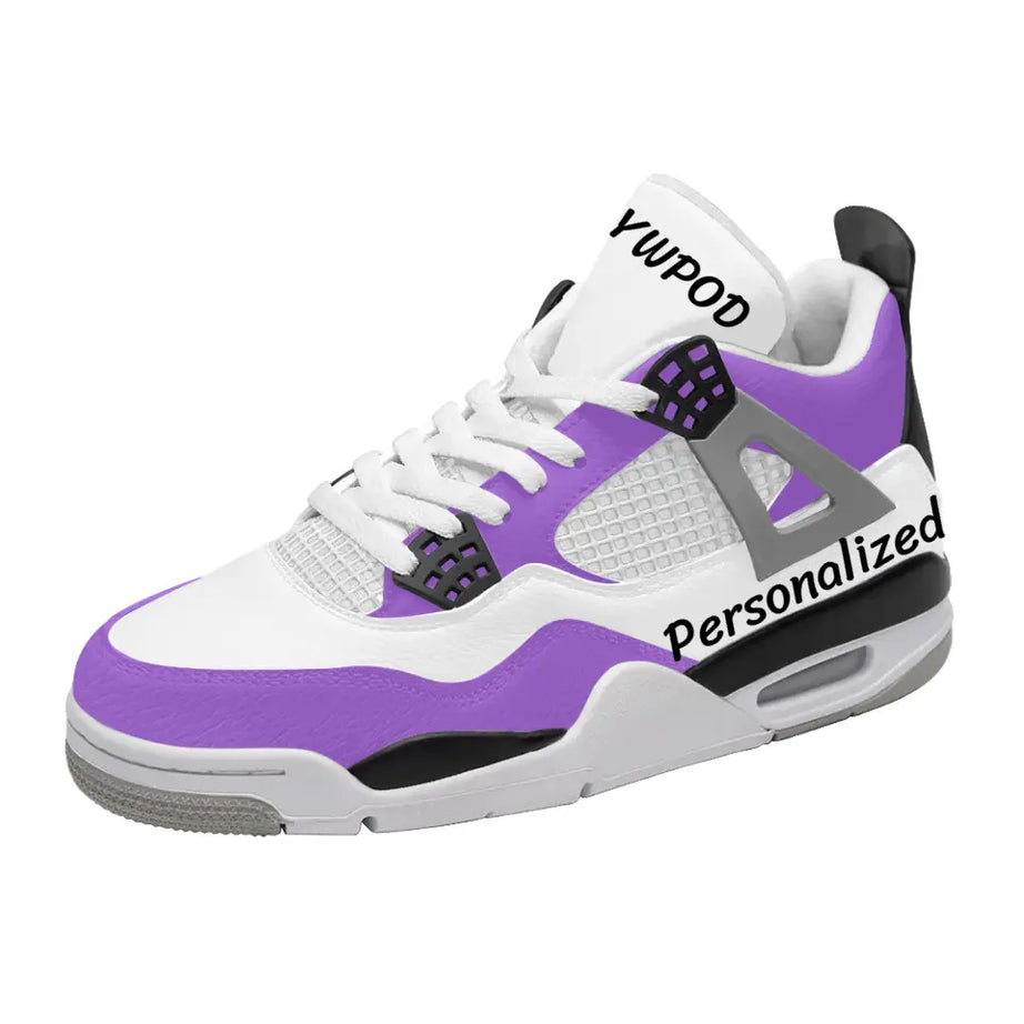 Custom AJ4 Shoes, Customized colors, Personalized name and logo, AJ4 Sneakers, AJ4-C008-002