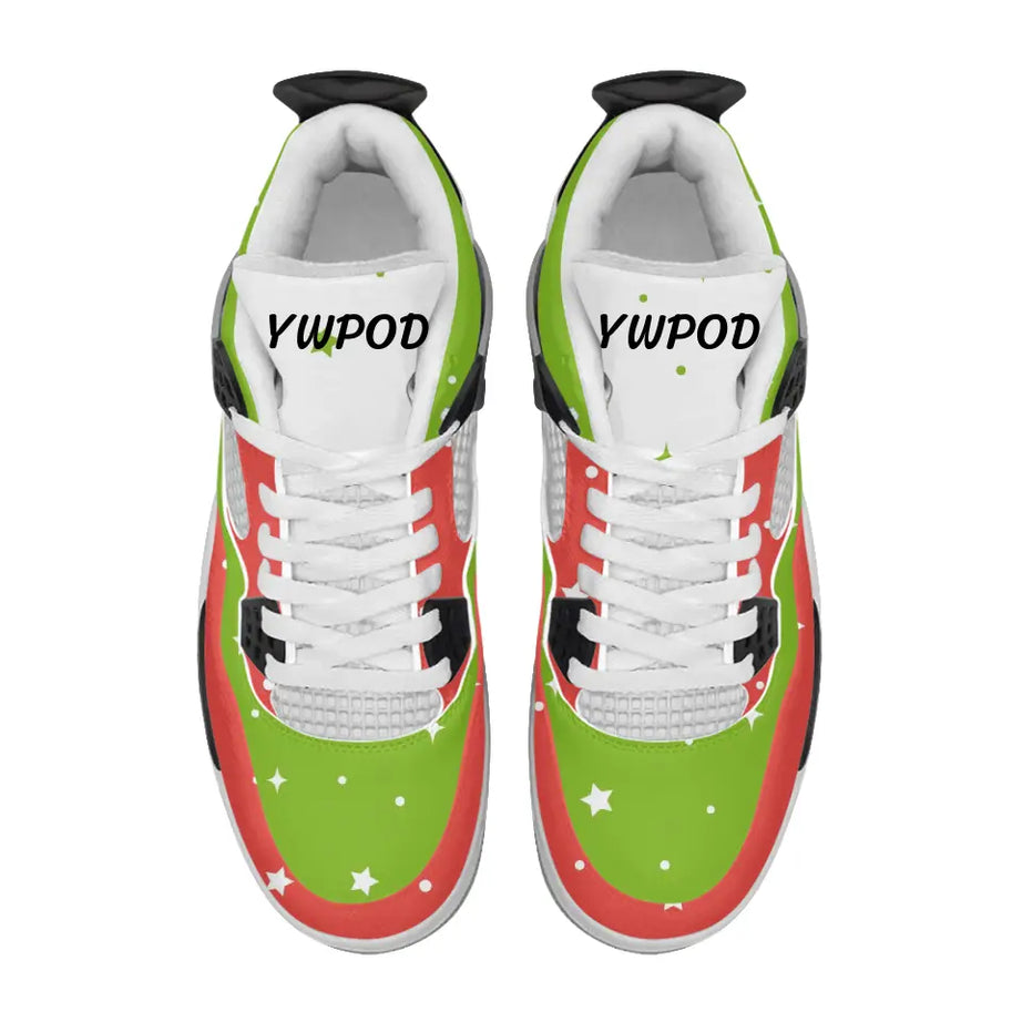 Custom AJ4 Shoes, Stars, Customized colors, Personalized name and logo, AJ4 Sneakers, AJ4-C009-001