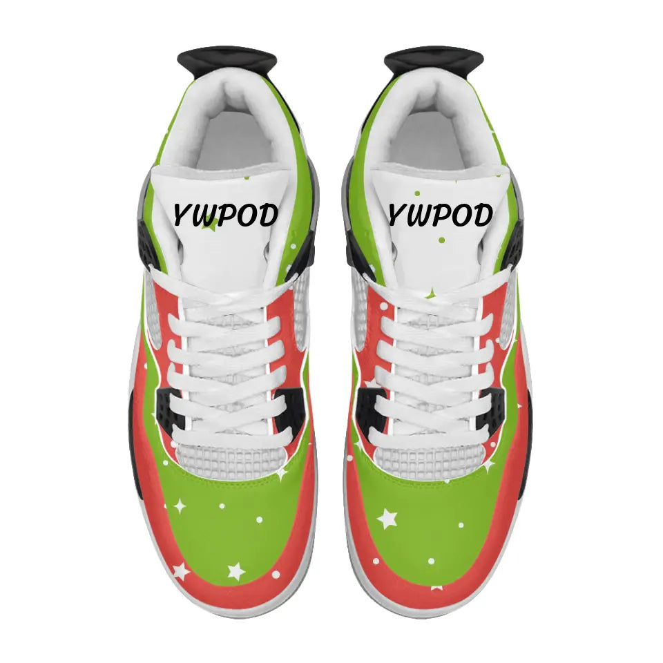 Custom AJ4 Shoes, Stars, Customized colors, Personalized name and logo, AJ4 Sneakers, AJ4-C009-001