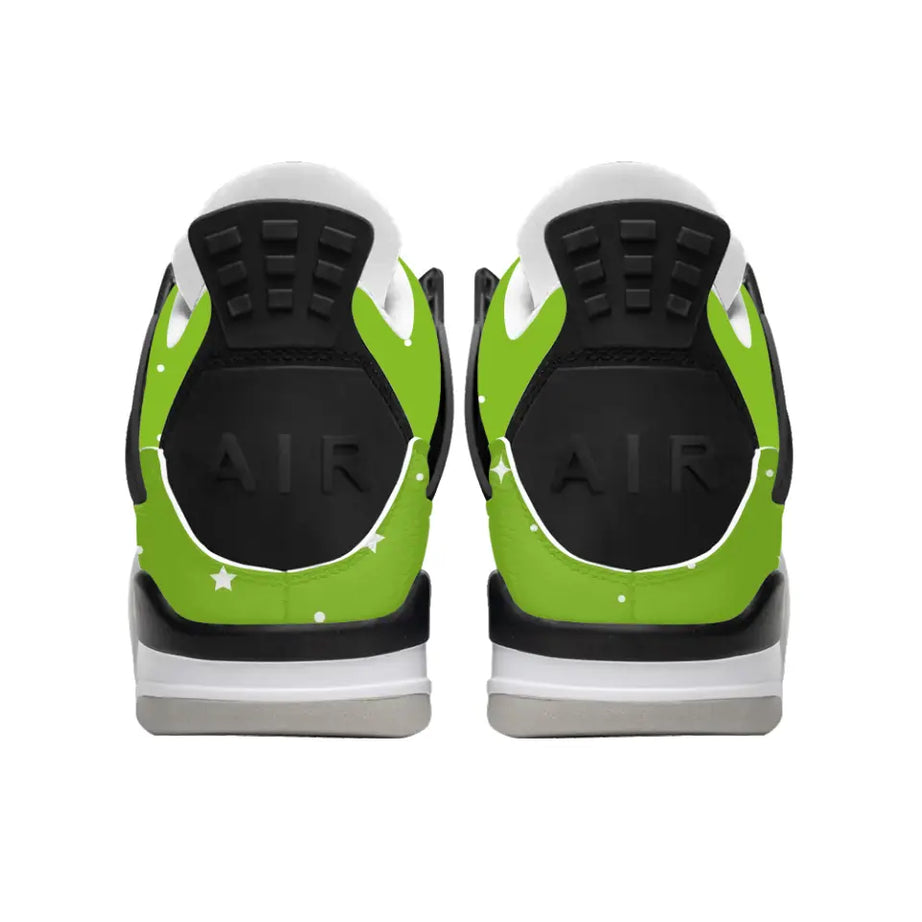 Custom AJ4 Shoes, Stars, Customized colors, Personalized name and logo, AJ4 Sneakers, AJ4-C009-001