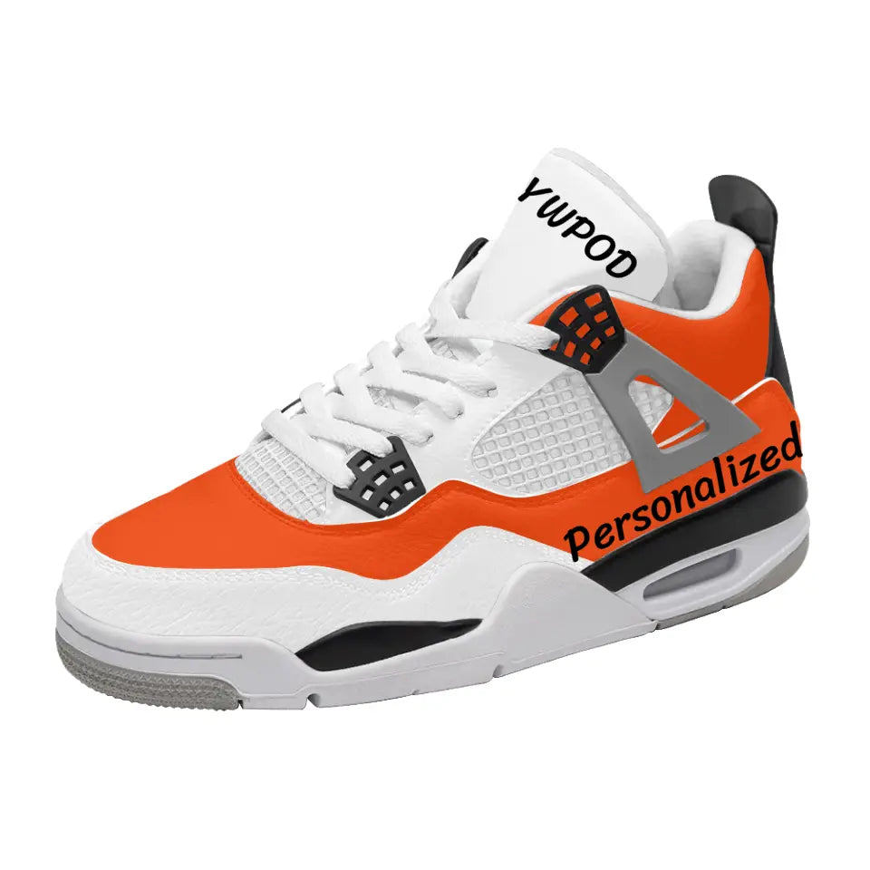 Custom AJ4 Shoes, Customized colors, Personalized name and logo, AJ4 Sneakers, AJ4-C008-001