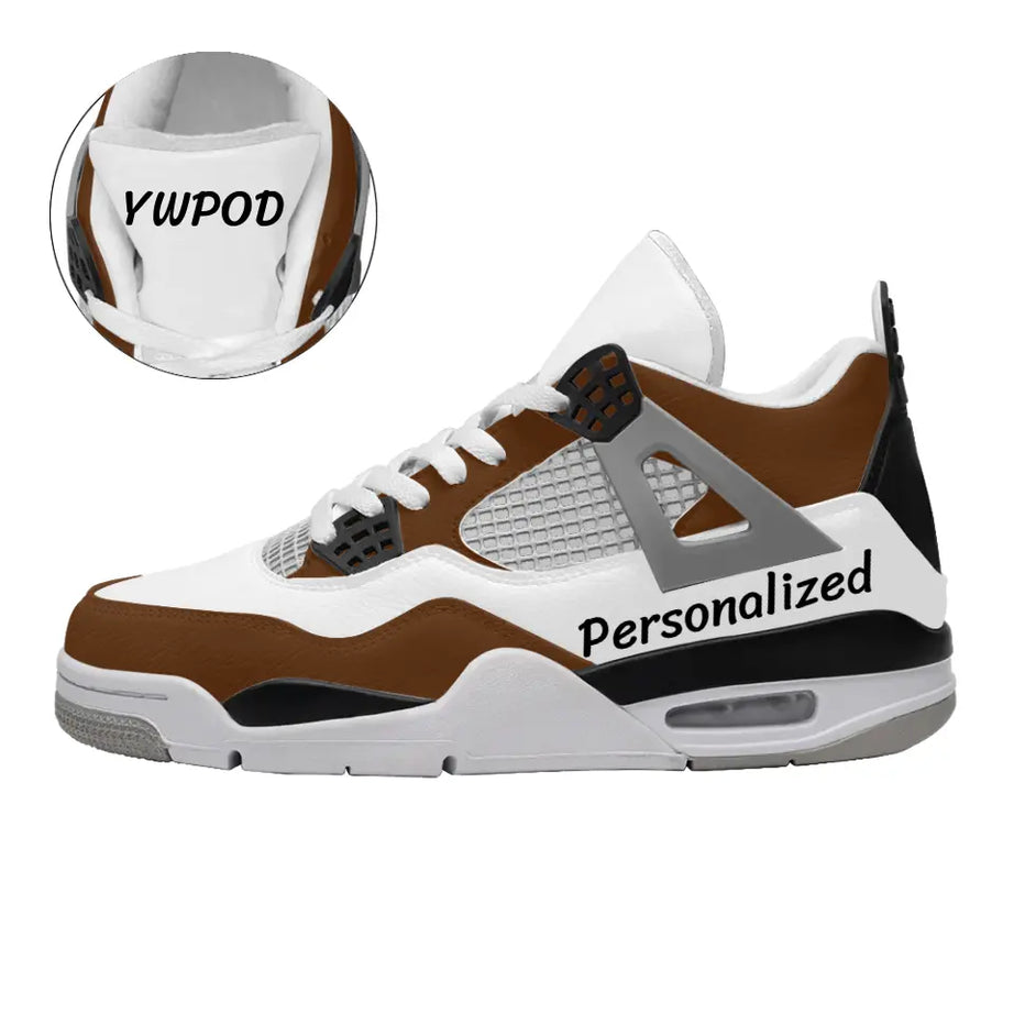 Custom AJ4 Shoes, Customized colors, Personalized name and logo, AJ4 Sneakers, AJ4-C005-001