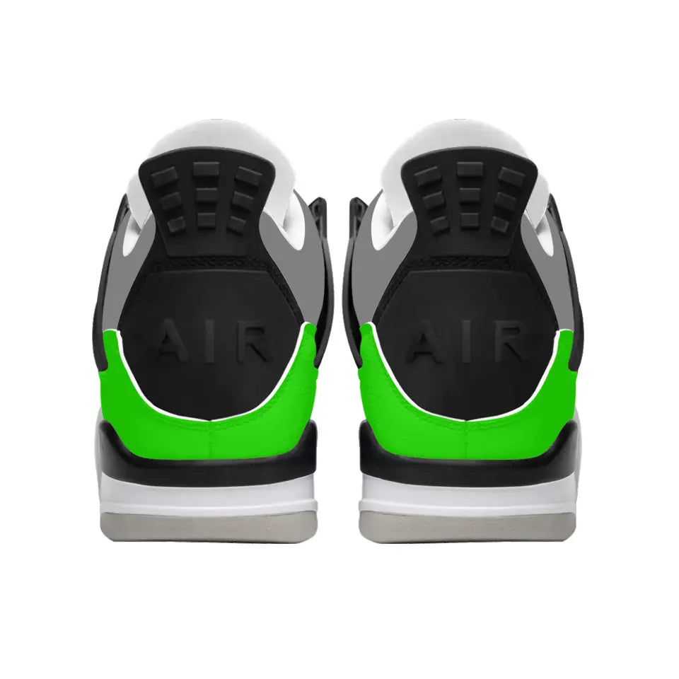 Custom AJ4 Shoes, Customized colors, Personalized name and logo, AJ4 Sneakers, AJ4-C006-001