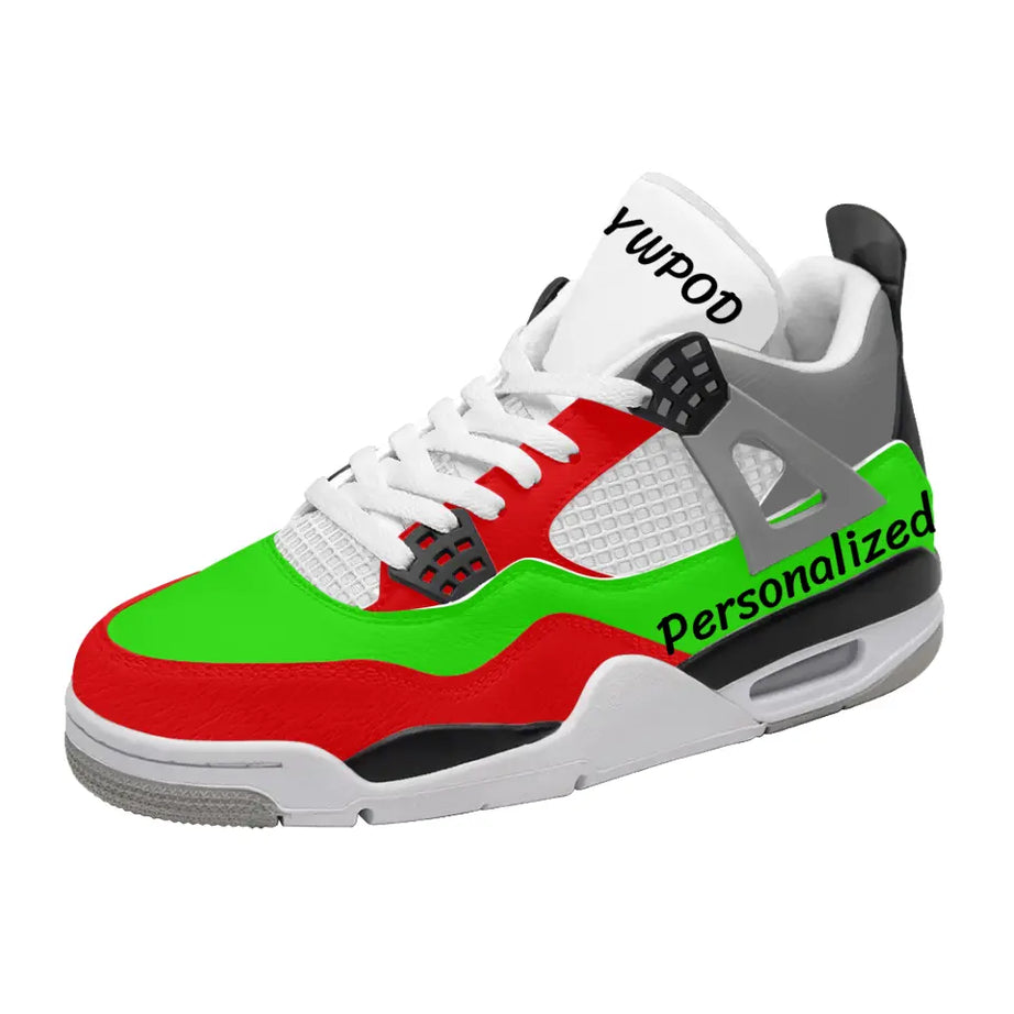 Custom AJ4 Shoes, Customized colors, Personalized name and logo, AJ4 Sneakers, AJ4-C006-001
