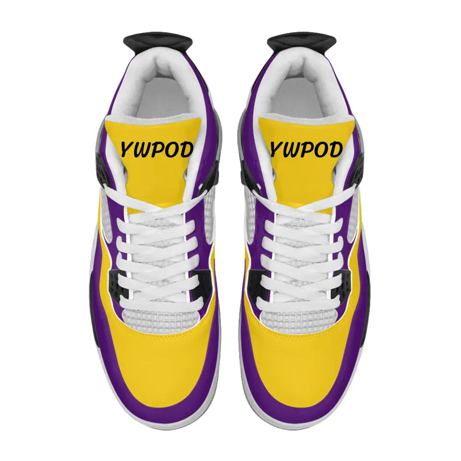 Custom AJ4 Shoes, Customized colors, Personalized name and logo, AJ4 Sneakers, AJ4-C001-001