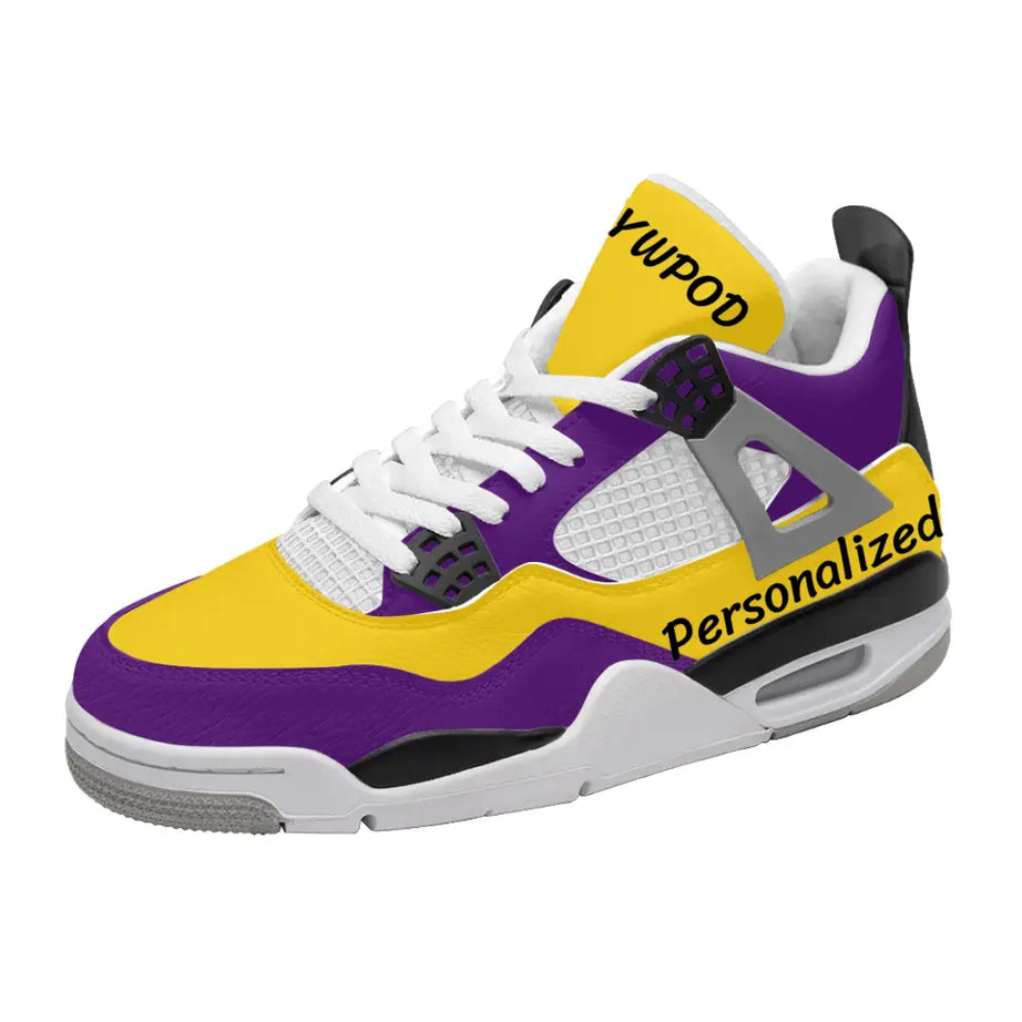 Custom AJ4 Shoes, Customized colors, Personalized name and logo, AJ4 Sneakers, AJ4-C001-001