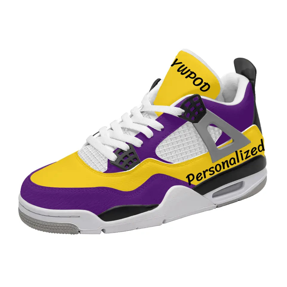 Custom AJ4 Shoes, Customized colors, Personalized name and logo, AJ4 Sneakers, AJ4-C001-001